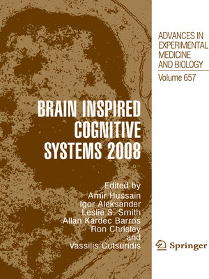cover image of Brain Inspired Cognitive Systems 2008